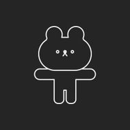 rabbit doll line icon N2
