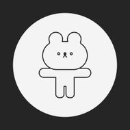 rabbit doll line icon N3