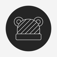baby hat line icon N5
