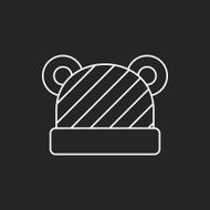 baby hat line icon N6