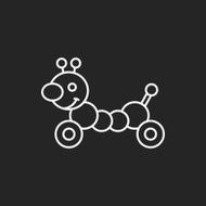 baby toy line icon N2