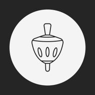 baby toy gyro line icon N3