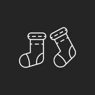 baby socks line icon N6