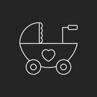 Baby carriages line icon N18