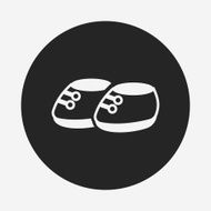 baby shoes icon N5