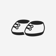 baby shoes icon N8