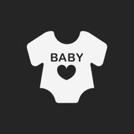 baby clothes icon N13