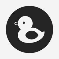 baby toy duck icon N4