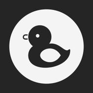 baby toy duck icon N6