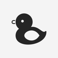 baby toy duck icon N7