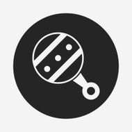 Baby Rattle Icon N18