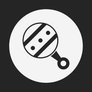 Baby Rattle Icon N20