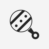 Baby Rattle Icon N21