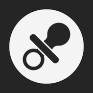 Baby pacifiers icon N5