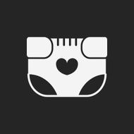 baby diaper icon N7