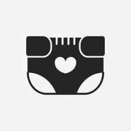 baby diaper icon N9