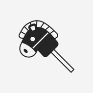 baby toy horse icon N8