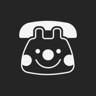 baby toy phone icon N3