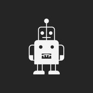 baby toy robot icon N3