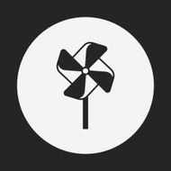 baby toy windmill icon N5