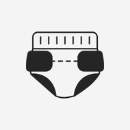 baby diaper icon N12