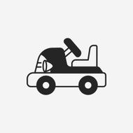 baby toy car icon N10