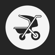 Baby carriages icon N15