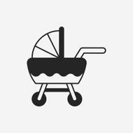 Baby carriages icon N20