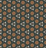 seamless pattern with arrows and ethnic symbols