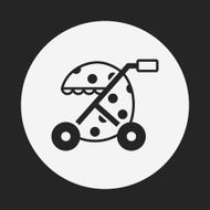Baby carriages icon N23