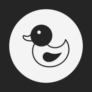 baby toy duck icon N14