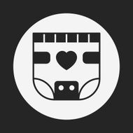 baby diaper icon N15