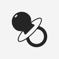 Baby pacifiers icon N13