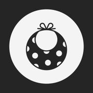 Baby bib icon N21