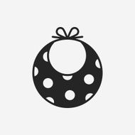 Baby bib icon N22