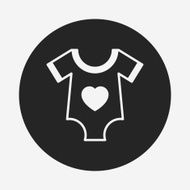 baby clothes icon N20