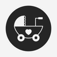 Baby carriages icon N25