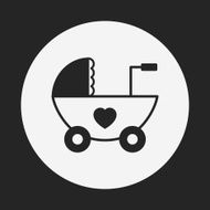 Baby carriages icon N27