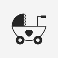 Baby carriages icon N28