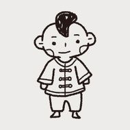 Chinese boy doodle N4