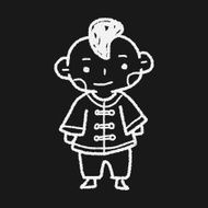 Chinese boy doodle N5