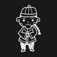 Chinese boy doodle N6