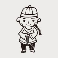 Chinese boy doodle N10
