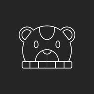 baby hat line icon N11