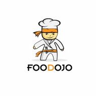 cartoon karate food chef