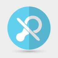 baby pacifier symbol
