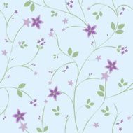 Floral print seamless background N2