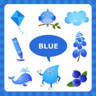 Learning Blue color