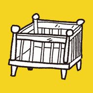baby bed doodle N7