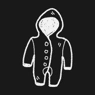 baby clothes doodle N17